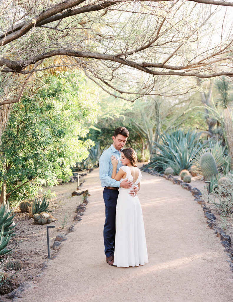Desert Botanical Gardens Engagement | Katie & BJ